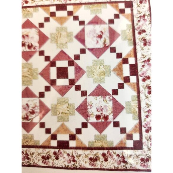 Sheer Delight Quilt Pattern By Grizzly Gulch Gallery For Wall Queen & King Quilt - Picture 4 of 11